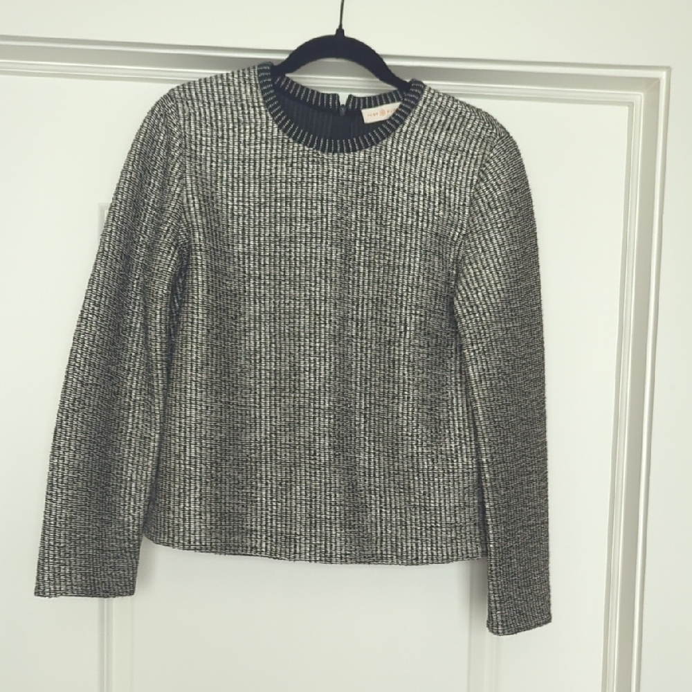 Tory Burch tweed top